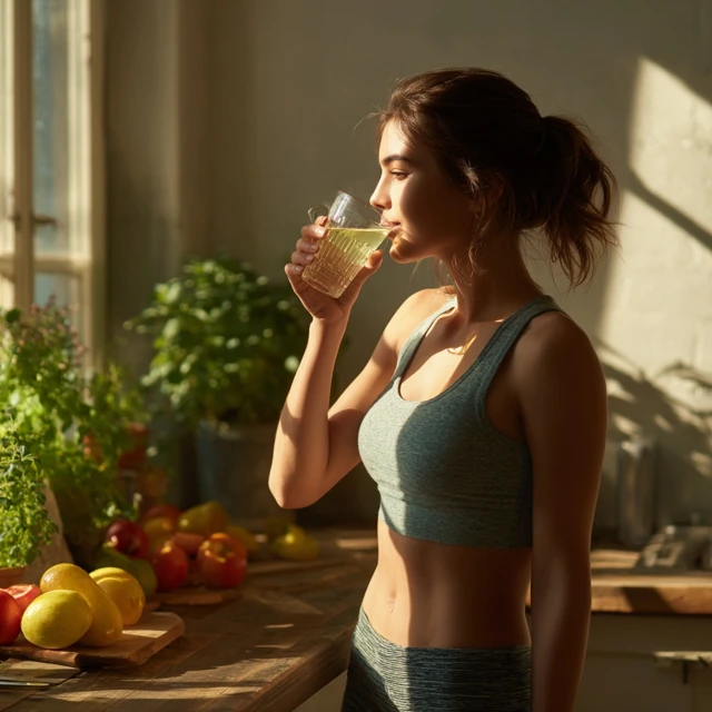 Home workout and meal plan combo